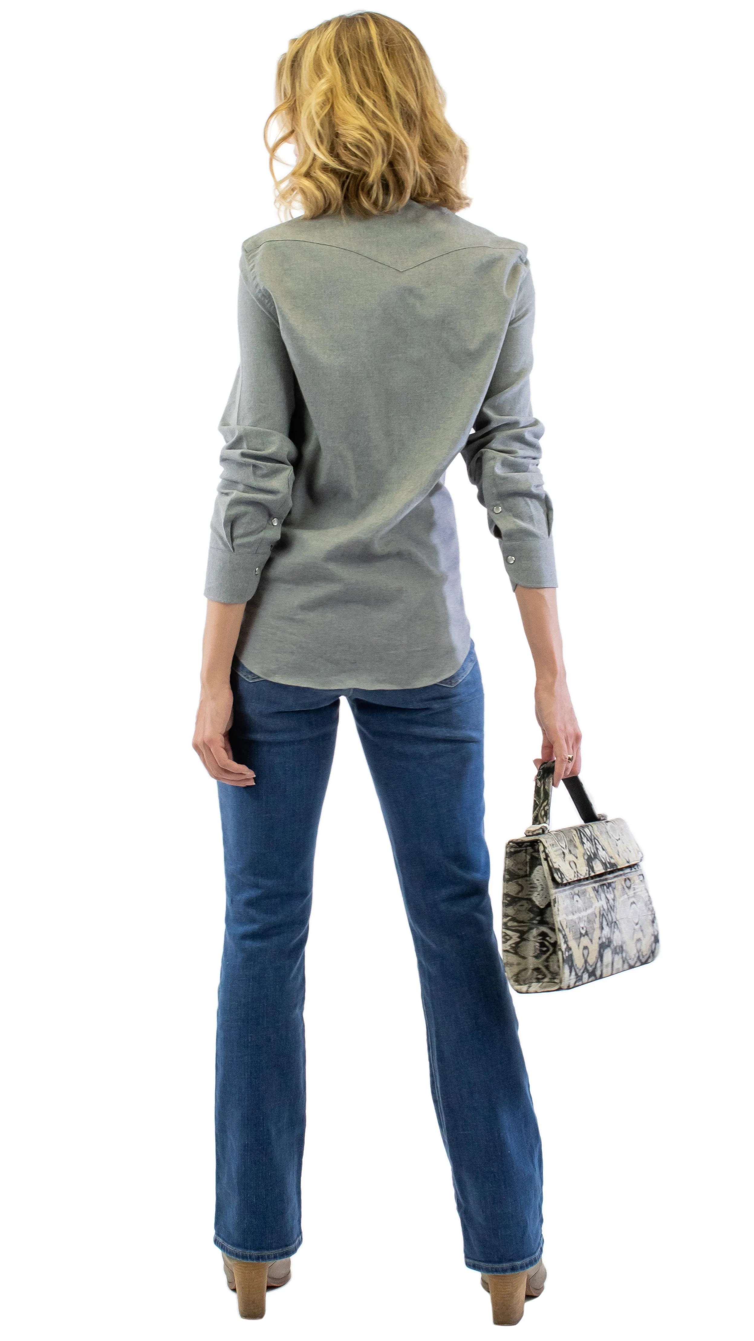 Western Donna - Gray Flannel