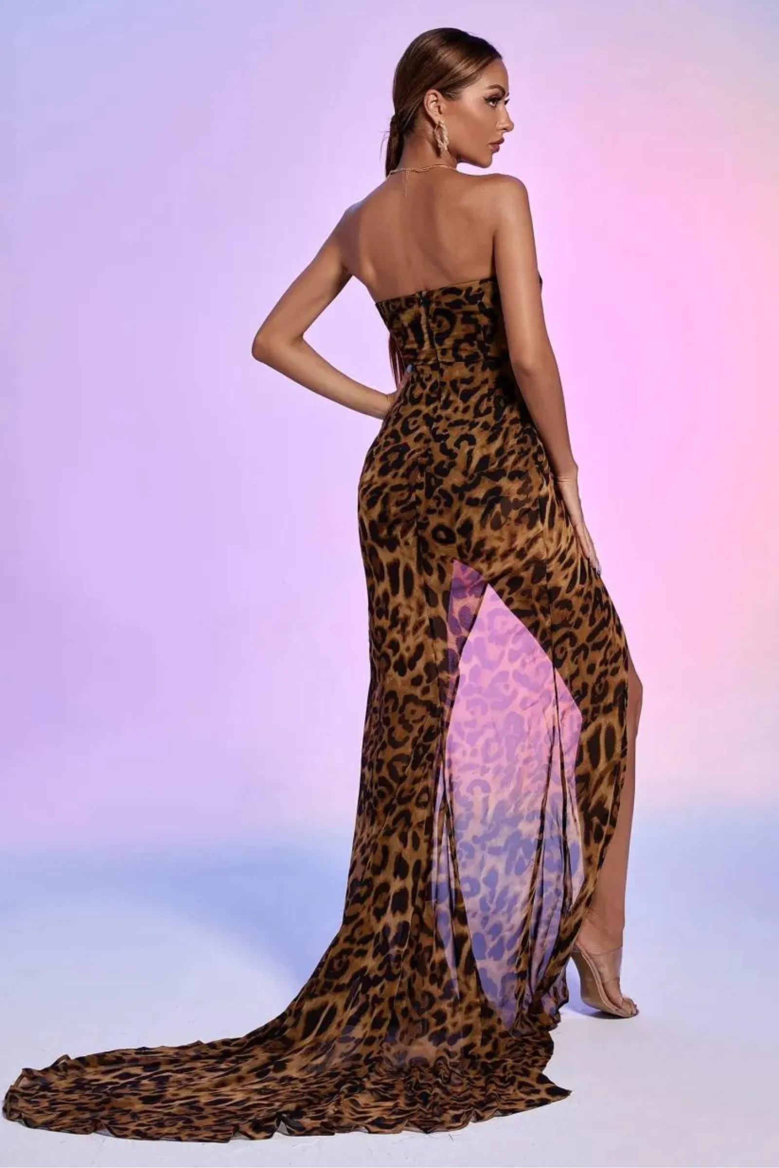 Wildcat Mesh Maxi Dress- Miss Molly brand