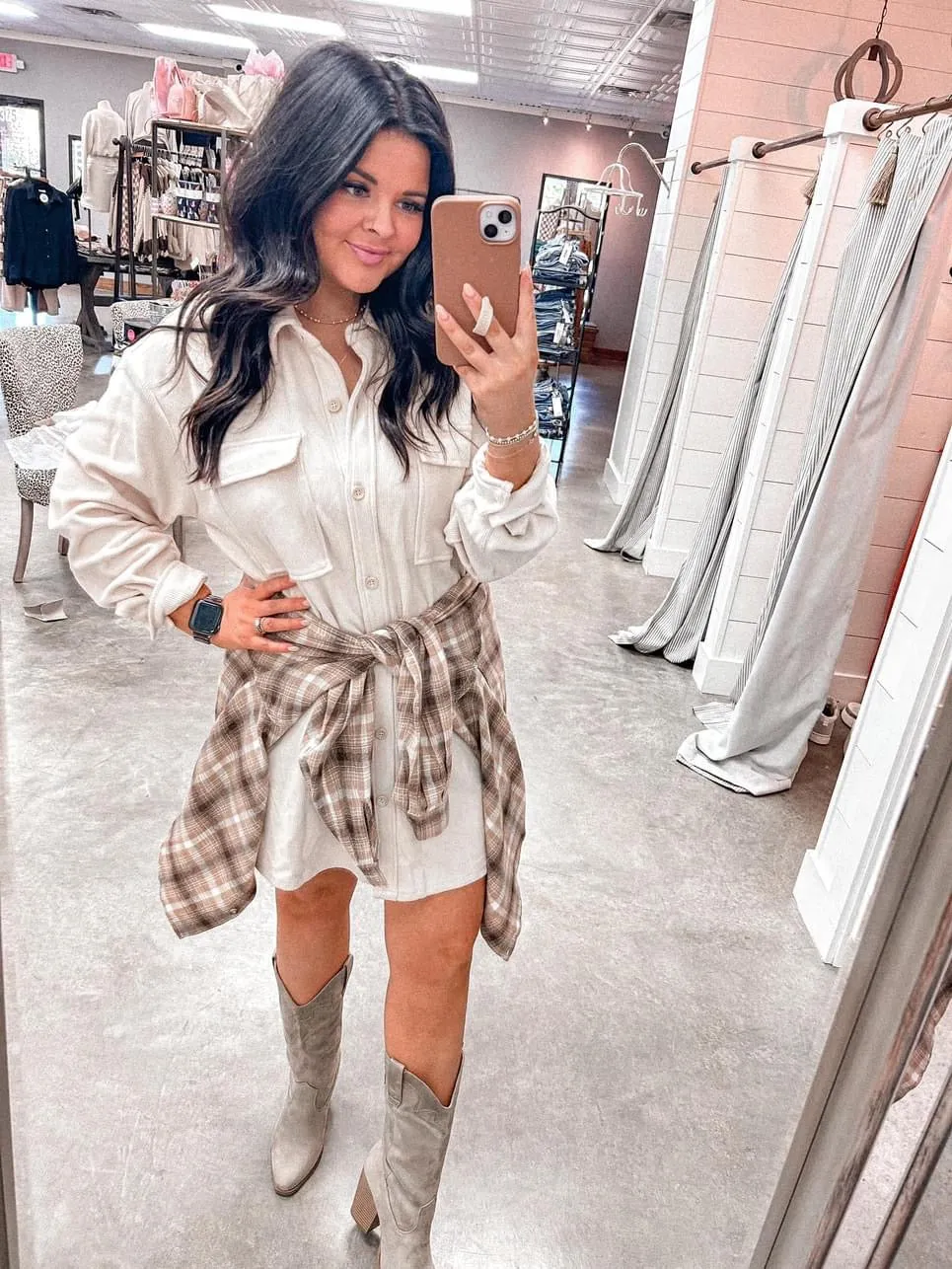 Wilderness Wonder Plaid Top