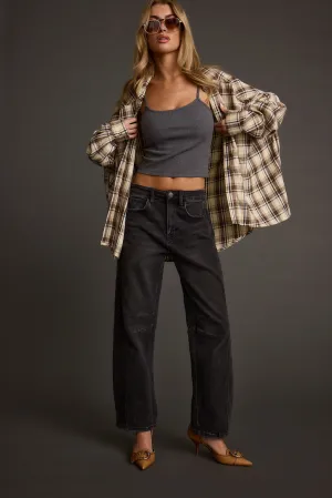 Williamsburg Beige Plaid Flannel