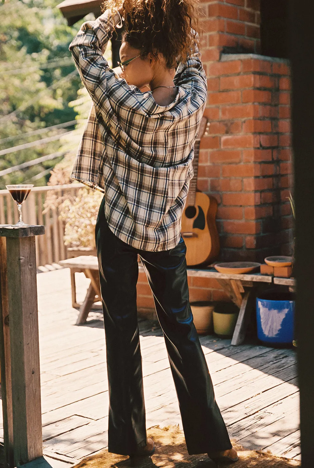 Williamsburg Beige Plaid Flannel
