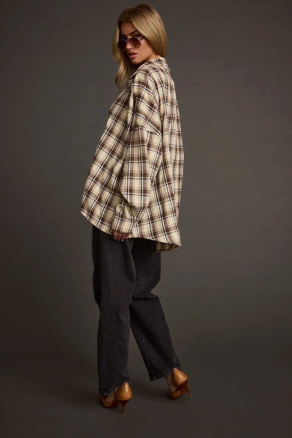 Williamsburg Beige Plaid Flannel