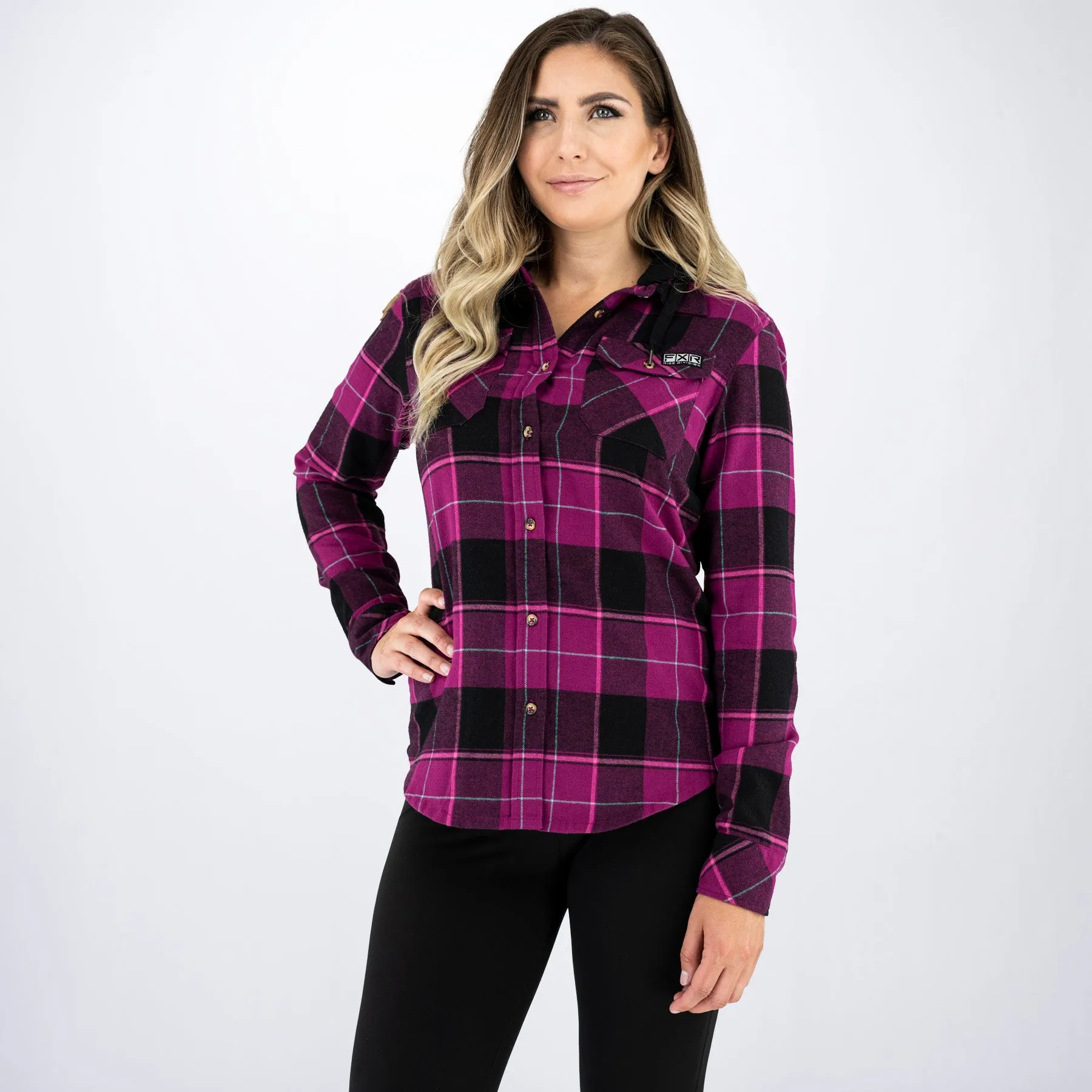 Women's Timber Hooded Flannel Shirt