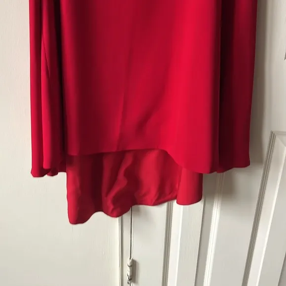Worn 1x Karen Millen red maxi skirt