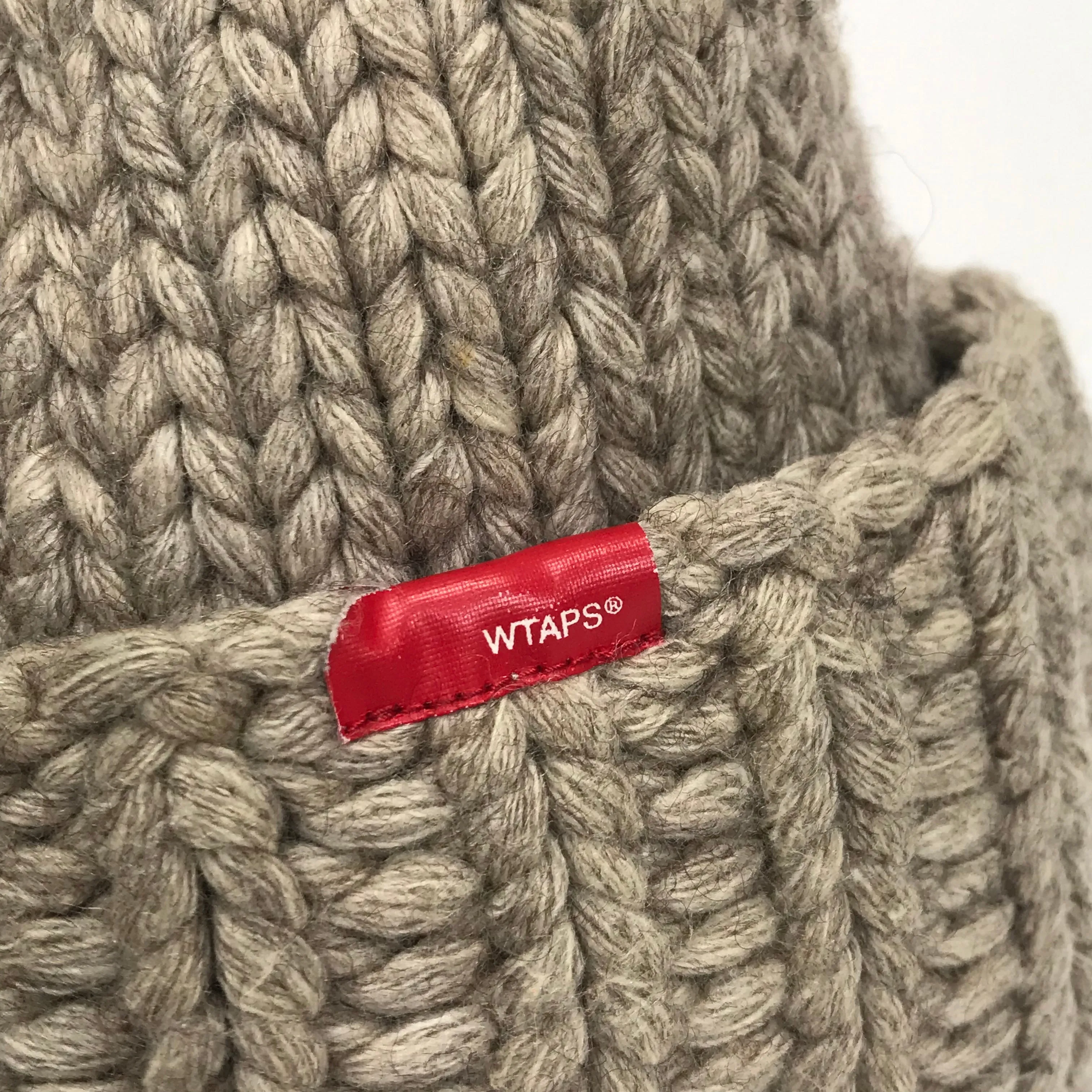 WTaps 08AW Red Dawn Heavy Knit Beanie