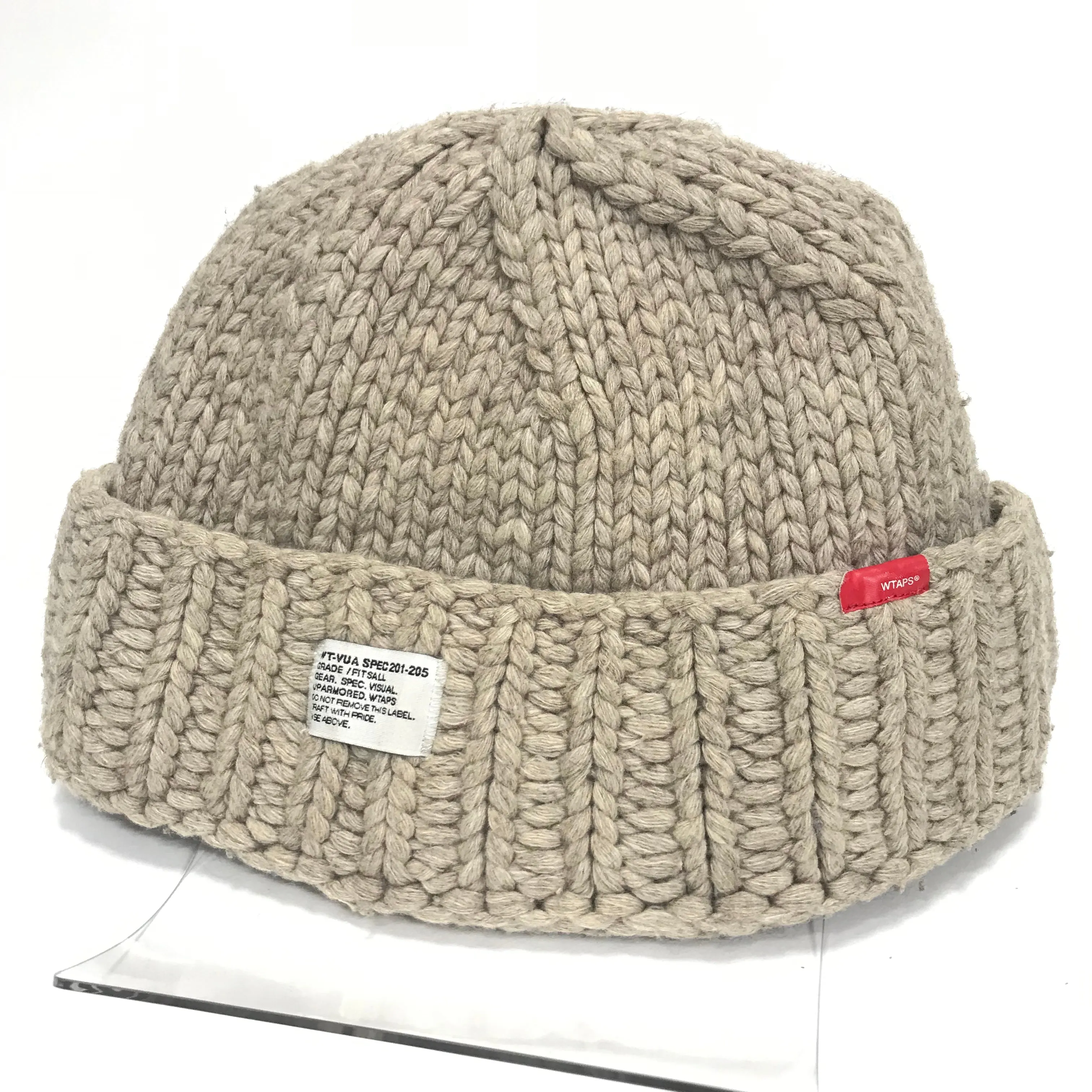 WTaps 08AW Red Dawn Heavy Knit Beanie