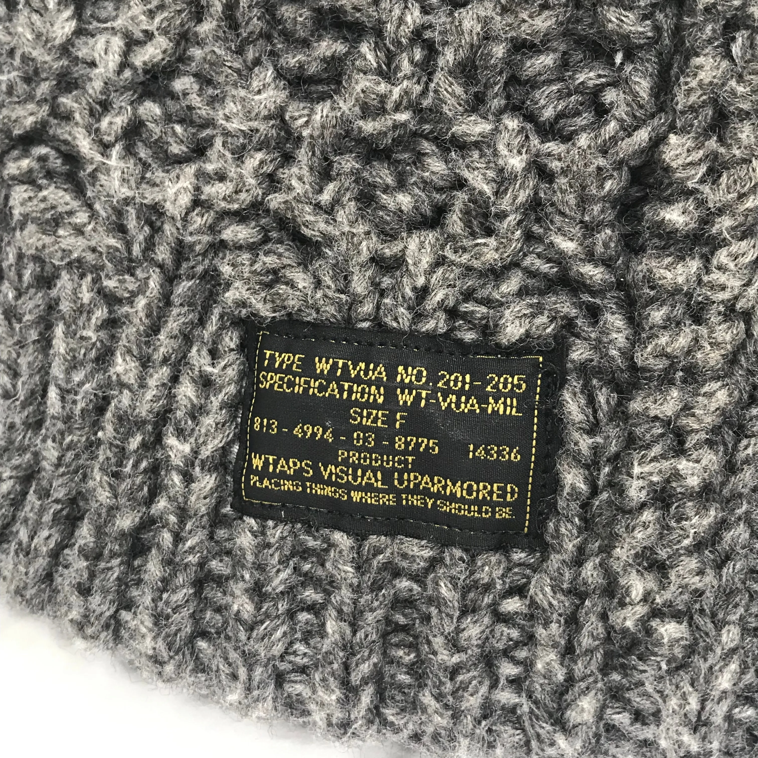 WTaps 13AW Knit Beanie 05