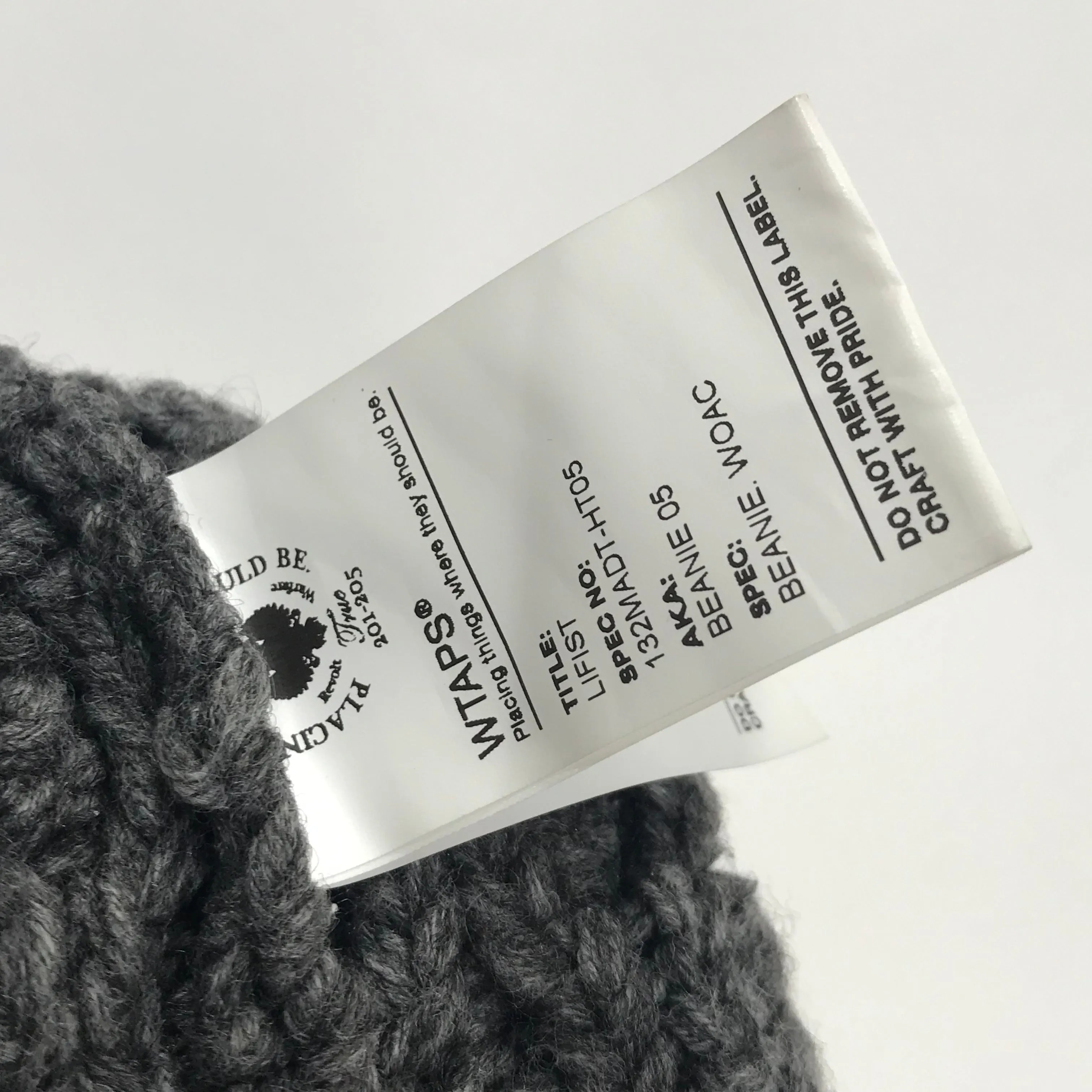 WTaps 13AW Knit Beanie 05