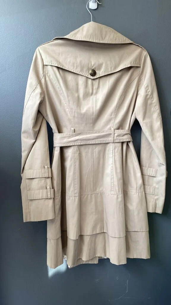 Zip Up Trench Coat