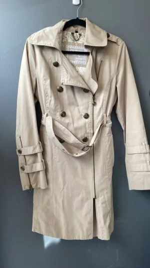 Zip Up Trench Coat